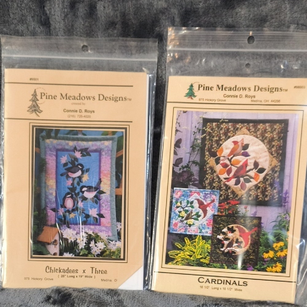 Chickadees & Cardinals Craft Patterns